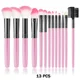 thumbnail image 1 of Juego de 13 a 32 brochas de maquillaje, cosmética, herramientas de maquillaje para rostro, belleza femenina, profesional, base, rubor, sombra de ojos, 1 of 6