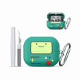 thumbnail image 1 of wonima44 Cute Case for Galaxy Buds 3 Pro / Buds3 (2024), Funny 3D Cartoon Soft Silicone Protection Cover Skin Compatible with Samsung Buds 3 Accessories with Keychain & Cleaner Kit (Green), 1 of 1