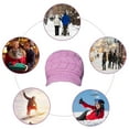 thumbnail image 6 of Holzlrgus Womens Winter Beanie Warm Knitted Slouchy Wool Hats Cap with Visor, 6 of 7