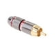 thumbnail image 4 of Conector RCA Phono macho, adaptador de conector sin soldadura, terminales AV de Audio, 4 of 6