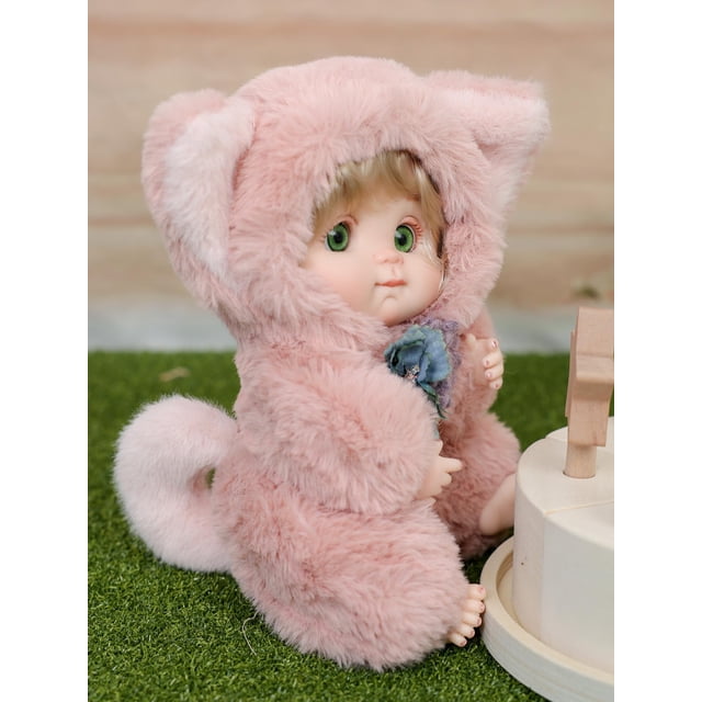 Muñeca Reborn, Cloveray, 25 cm, realista, vinilo para niña de 14 años o más