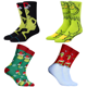 thumbnail image 1 of Monster Socks Cómodos Calcetines Navideños Unisex Suministros para Fiestas (A) Verde, 1 of 9