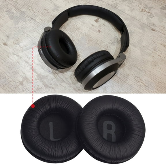 Naierhg Headphone Sleeves Ultra Soft 1 Pair Headphone Sleeves Cover Replacement Replaceable Stylish for JBL T500BT T450 Tune600 510BT