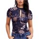 thumbnail image 2 of Free People Hear Me Roar - Blusa para mujer, color azul, pequeña Free People Pull-over, 2 of 2