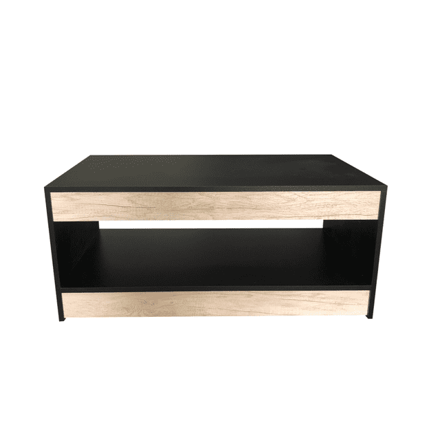Mesa DE Centro Minimalista Doble Nivel DECOMOBIL MCDNIVEL