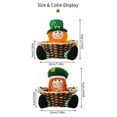 thumbnail image 2 of Holloyiver St. Patricks Day Candy Dish, Plush Gnome Four-leaf Gift Basket, Cute Snack Sugar Desktop Container Box Shamrock Candy Holder Table Centerpiece Supplies, 2 of 6