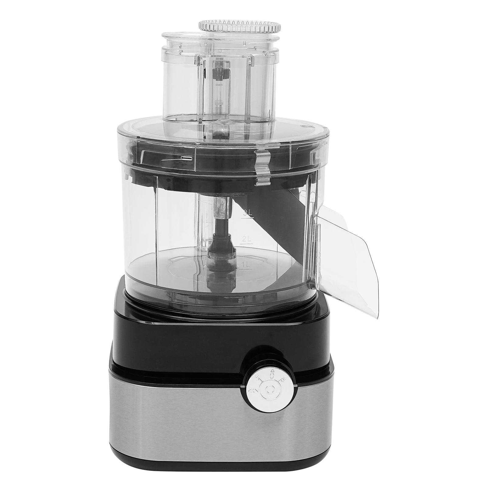 600W Commercial Food Processor 5 in 1 Professional Veggie Shredder Multifunctional Meat Grinder Blender