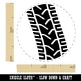 thumbnail image 2 of Tire Tread Track Self-Inking Rubber Stamp Ink Stamper - Lime Green Ink - Medium 1 Inch, 2 of 7