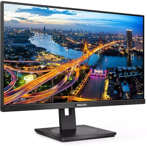 Philips 23.8" LCD Monitor with USB-C, Black