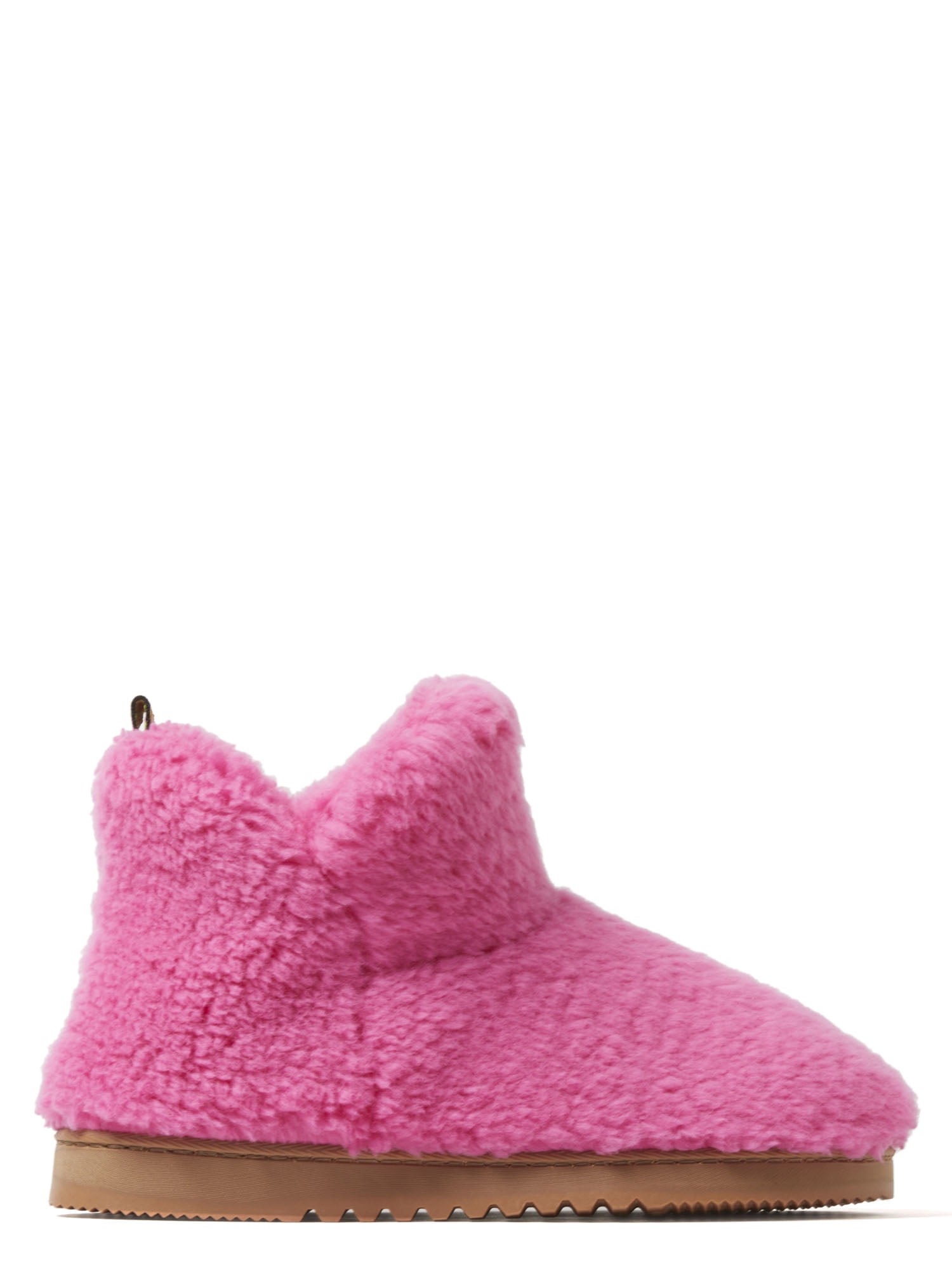 Dearfoams Cozy Comfort Women's Teddy Bootie Slippers