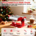 thumbnail image 2 of Máquina para hacer pasta Sailnovo 180 Roller 9 grosores roja, 2 of 9