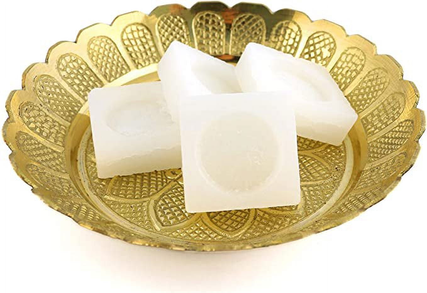 Soul Sticks 100% Natural Camphor Tablets (56g) - 3 Blocks, 12 Refined Alcanfor Tablets | Odor Eliminator, Aromatherapy & Puja Rituals | Plant-Based, Chemical-Free