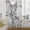 Gray, variant on Light Brown Starfish Coastal Sheer Curtains 63 Inch Length, Light Filtering Voile Curtain Panel, Summer Coral Shell Beach Nautical Rod Pocket Drapes Window Treatments for Living Room Bedroom 52"x63"