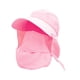 thumbnail image 3 of Mujeres Sombrero de sol Cara de cara desmontable Coloque Capa de protección solar Capa de visera para viajar para viajar, 3 of 9