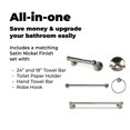 thumbnail image 4 of Idb | Bathroom Hardware Accessory Set Includes 24 Towel Bar Toilet Paper, 4 of 8