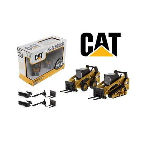 CAT 1:64 SKID STEER LOADER & COMPACT TRACK LOADER WITH ACCESSORIES