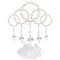 thumbnail image 2 of 60 Piezas de Cuentas de Rosario de AcríLico de Bautismo Mini Rosarios de Con Bolsas de Organza para la Primera Comunión Regalos de Fiesta de Bautismo, 2 of 9