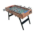 thumbnail image 1 of KICK Arcadia 48″ Folding Foosball Table (Brown), 1 of 8