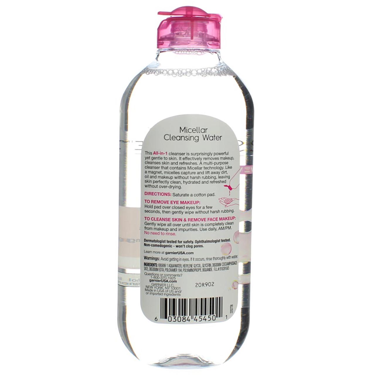 Garnier Micellar Cleansing Water All-In-1 - Pack of 6 Cleanser 13.5 oz