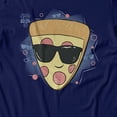 thumbnail image 3 of Disney Pixar Toy Story 5 Men's Pizza With Sunglasses Stars And Brush Stroke (Navy, S-XXXL), 3 of 4