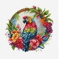 thumbnail image 3 of The Tropical Parrot BC201L Counted Cross-Stitch Kit, 3 of 4