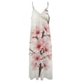 thumbnail image 6 of Cherry Blossom Pink Sleeveless Dress Women's Evening Dress Womans Clothing, 6 of 9