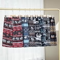 thumbnail image 6 of Elephant Pattern Shorts For Women Soft Polyester Travel Sleepwear 16.5in Length One Size Casual Comfortable Fashion, 6 of 10