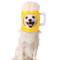 thumbnail image 1 of Sunflower Pet Halloween Hat For Cats And Dogs, Cartoon Style, Embroidered, One Size, 1 of 6