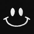 thumbnail image 2 of Dalix Smile Face Embroidered Fleece Cropped Hoodie Cold Fall Winter Women in Black 2XL XX-Large, 2 of 5