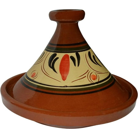 

Moroccan Cooking Tagine Handmade 100% Lead Free Safe Large 12 inches Across Traditional