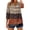 Khaki2, variant on Danhjin Print Button Down Shirts for Women 3/4 Sleeve Loose Fashion Shirts Casual Going out Fall Summer Spring Tops