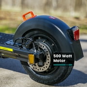 GOTRAX G6 Adult Commute Electric Scooter with 48 mile range and 20 mph speed 500w Motors,Gray