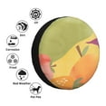 thumbnail image 4 of Waterproof Spare Wheel Cover, Fruit and Vegetable Watercolor Adjustable Wheel Cover For Jeep Trailer RV SUV Car, 17 inch, 4 of 8