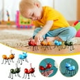 thumbnail image 6 of SDJMa Metal Craft Ant Yard Decor Ant Metal Sculpture Garden Ant Decoration Hanging Wall Garden Lawn Decoration Indoor and Outdoor Colorful and Loving Insects Sculptures, 6 of 8