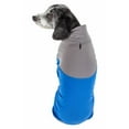 thumbnail image 3 of Pet Life YGHL4BLLG Active Embarker Heathered Performance 4-Way Stretch Two-Toned Full Bodied Warm Up Track Suit - Blue, Large, 3 of 8