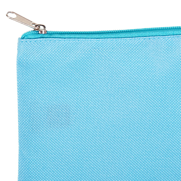 VASCHY Pencil Case, Medium Size Pen/Pencil Holder Pouch Bag with Double Zippers for Work School/Medical Gear Pouch Turquoise