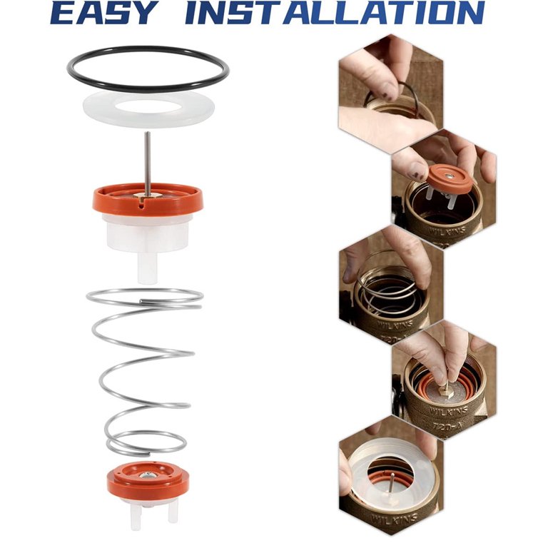 Zurn Wilkins RK1-720A 1/2 - 1 In Pressure Vacuum Breaker Repair Kit