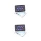 thumbnail image 3 of Soidarity 12 piezas de pernos de freno de disco de bicicleta portátil M5x10mm elegante T25 accesorios de tornillos de ciclo de actividad al aire Type2 NO2, 3 of 6