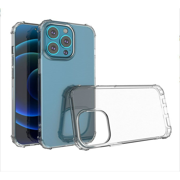 Phone Case for Apple iPhone 11 Pro Max Hybrid Transparent Thick Pure TPU Rubber 4 Corners Gel Protective Slim Back Cover for iPhone 11 Pro Max - Walmart.com