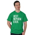 thumbnail image 4 of Best Nephew Ever Family Aunt Uncle Men's Big & Tall Crewneck Graphic Tee Brisco Brands 4X, 4 of 5