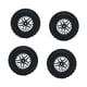 thumbnail image 4 of 4 piezas de neumáticos para coche RC, piezas RC, accesorios de repuesto de rendimiento estable. Negro, 4 of 9