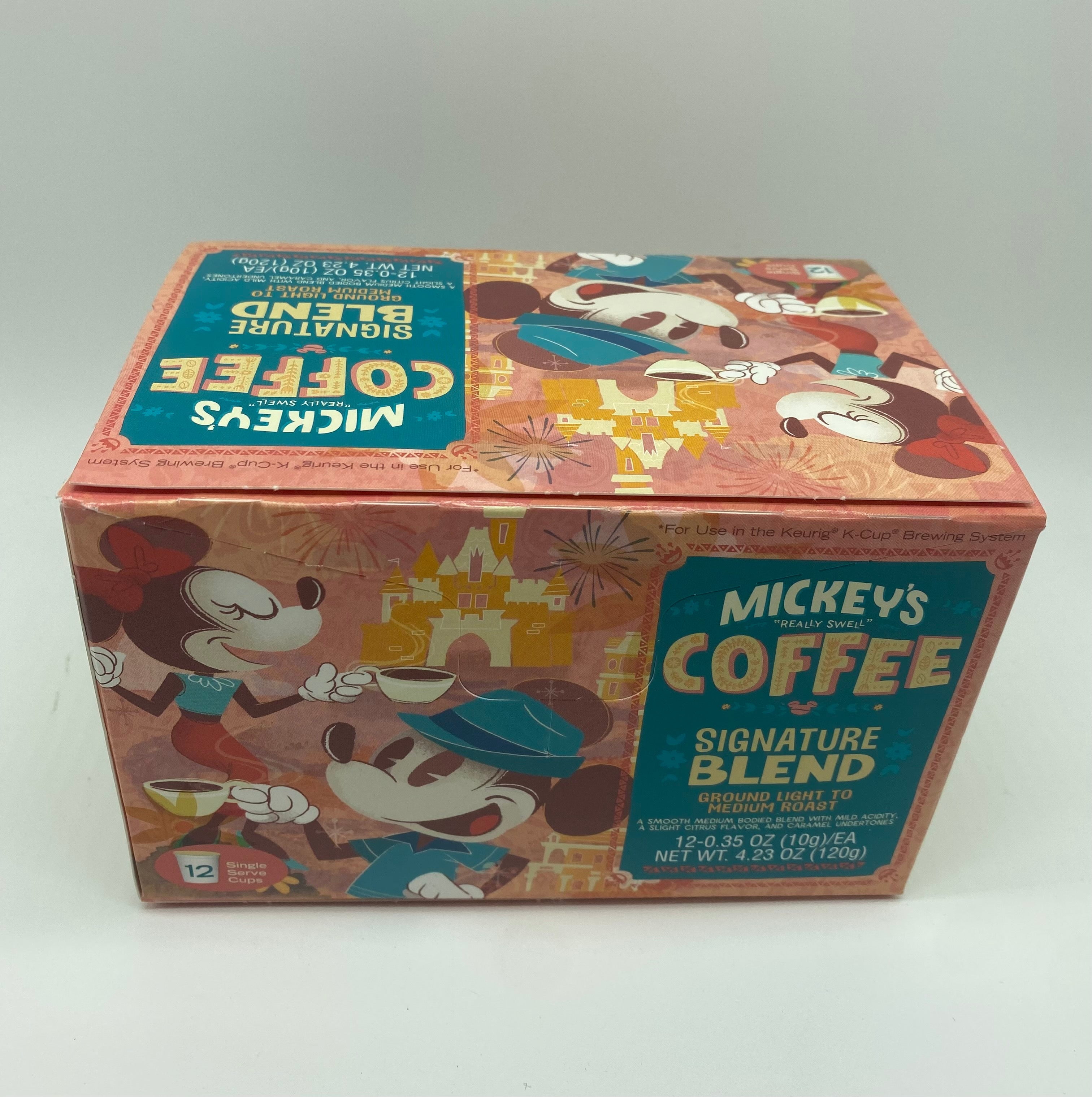 Disney Mickey's Really Swell Signature Blend Coffee, 12 Single