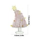 thumbnail image 3 of onlyliua Promoción de Temporada Mini Adornos de Cristal para Árbol de Navidad, Pequeño Árbol de Navidad de Cristal, Casa de Muñecas de Navidad, Figuras de Invierno En Miniatura para Manual, Decoració, 3 of 6