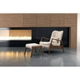 thumbnail image 2 of ZUO Bully Lounge Chair & Ottoman Beige, 2 of 10