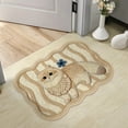 thumbnail image 4 of ToyKingdee Cute Cat Tufted Bathroom Rug, Soft Plush Kawaii Animal Bath Room Mat, Non-Slip & Machine Washable, Absorbent & Quick Dry Floor Door Mat Home Decor, 4 of 6
