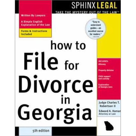 Pre-Owned How to File for Divorce in Georgia (Paperback) 1572483407 9781572483408