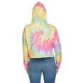 thumbnail image 2 of Tie-Dye CD8333 Ladies Cropped Hooded Sweatshirt, 2 of 3