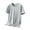 Gray Classic Solid Casual T-Shirts for Men, variant on HOOMEUMY Men's Basic Solid Color Short Sleeve Crew Neck T-Shirt Casual Breathable Workout Lightweight Slim Fit Tee Black XXXL