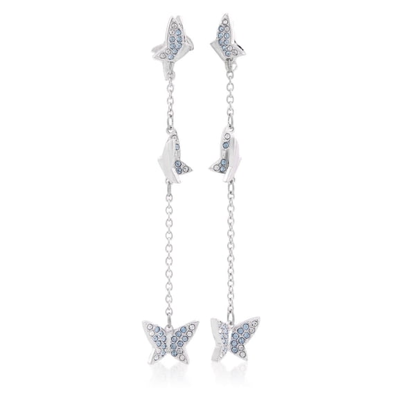 Swarovski Idyllia Lilia Butterfly Drop Earrings