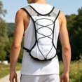 thumbnail image 2 of Uobin Functional Outdoor Running Backpack Lightweight Vest Style Design Breathable Mesh Reflective Details Secure Storage, 2 of 8